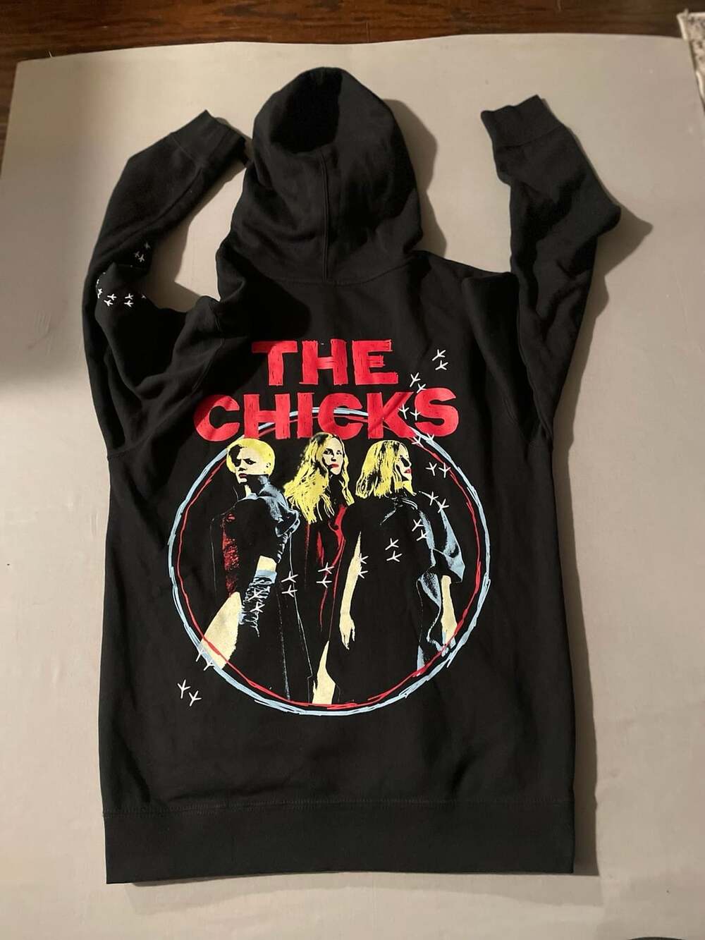 Independent Trading Co. The Chicks Tour Hoodie Size M Black